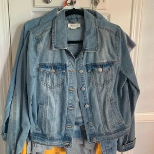 Non ripped Jeans Jacket Forever 21 Large